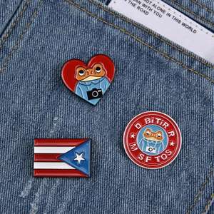 Venta al por mayor de metal malvado esmalte solapa Pin 3D regalos de recuerdo película de metal insignia <span class=keywords><strong>Potter</strong></span> en Stock - Product Image 4