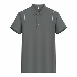Deportes de verano para hombres y mujeres, ocio para Polo 7A, estampado de solapa de seda helada antibacteriana, uniformes de Golf de negocios para correr y Fitness - Product Image 2