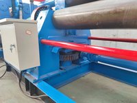 Machine à cintrer les plaques à 3 rouleaux en acier inoxydable et en acier au carbone entièrement automatique