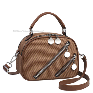 New Fashion Women's Crossbody Small <b>Square</b> Bag High-End Handheld Leather Shoulder Bags Luxury Handbags for Women - Product Image 5