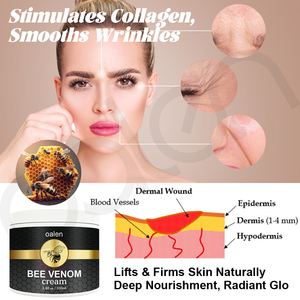 Oalen OEM veneno de abeja crema antienvejecimiento veneno de abeja orgánica crema reafirmante venta al por mayor crema antienvejecimiento Facial - Product Image 5