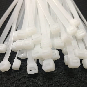 Gute Qualität Weiß <span class=keywords><strong>2.3</strong></span>*60MM 2,5 x300mm 3,6 x200mm Hohe temperatur widerstand Angepasst Langlebig Self-locking Nylon kabelbinder - Product Image 3