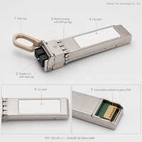 Baru Teruji untuk Konektor SFP-10G-SR-X LC 850nm MMF 300m DOM Extended Temp Data Center Interconnect Optical Transceiver