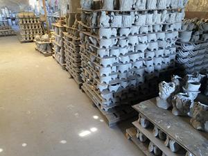 Vase de sol en fibre de terre cuite de style déco antique, hautement émaillé, moderne européen, intérieur/extérieur, écologique, pour plantation, 10L, hôtel/maison, pack - Product Image 5