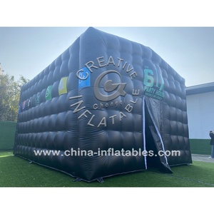 人気のポータブルインフレータブルナイトクラブディスコ照明ミュージックバーインフレータブルキューブパーティーインフレータブルテントイベント用 - Product Image 5