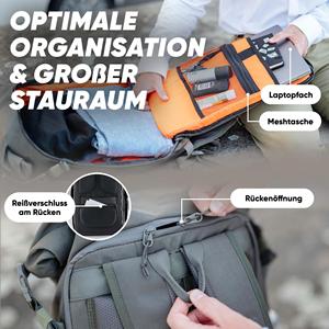 <span class=keywords><strong>Sac</strong></span> à <span class=keywords><strong>dos</strong></span> en polyester imperméable de qualité supérieure |   <span class=keywords><strong>Sac</strong></span> à <span class=keywords><strong>dos</strong></span> à enroulement, capacité 20-39L, construction robuste <span class=keywords><strong>pour</strong></span> les voyages, le travail et les loisirs - Product Image 4