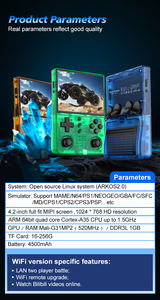 Nueva Consola de Juegos R40xx Pro Max Arkos 2.0 Retro R36 de 4.2 Pulgadas con Pantalla IPS de Código Abierto de un Solo Chip y 64 GB - Product Image 6