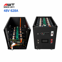 Kit de batterie LiFePO4 MB56 DIY BOX 16S 51.2V 628Ah 30KWh, conçu pour les installateurs européens, pour le stockage d'énergie solaire.