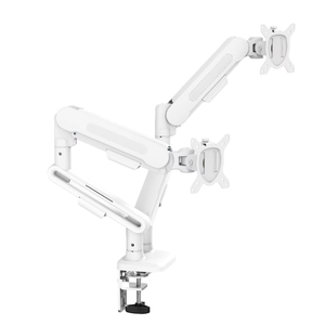 <span class=keywords><strong>Support</strong></span> de moniteur <span class=keywords><strong>double</strong></span> écran <span class=keywords><strong>VESA</strong></span> réglable et pivotant, multicolores, pour écran jusqu'à 34 pouces - Product Image 3