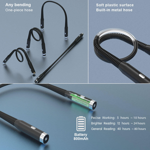 Innovative Products 2026 Usb Rechargeable Led Reading <b>Light</b> Around <b>Neck</b> Lampe De Lecture Pour Le Cou - Product Image 4