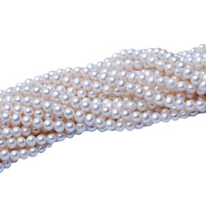 Collier de perles d'aquaculture d'eau douce faites à la main de 10-11 mm, perles Zhuji semi-finies pour la fabrication de bijoux en gros, perles en vrac pour le bricolage - Product Image 5