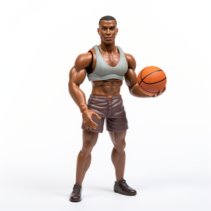 ของเล่นพีวีซีการ์ตูนนักกีฬาสแลมดังก์ของเล่นฟิกเกอร์แอ็กชันฟิกเกอร์สะสมดาวกีฬาสั่งทำ3D - Product Image 2