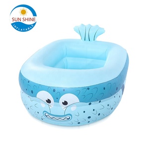 <span class=keywords><strong>Piscina</strong></span> Inflable Infantil con Toldo de PVC Ecológico Sunshine, Diseño de Pez Dorado, Azul/Naranja, para Verano, <span class=keywords><strong>Piscina</strong></span> Infantil para Exteriores - Product Image 5