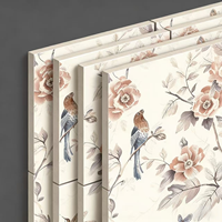 Carrelage Céramique Mat Effet Oiseau Antidérapant pour Cuisine et Salle de Bain, Modèle A0070, 1200x600mm & 300x600mm / 600x1200mm, Garantie 1 An