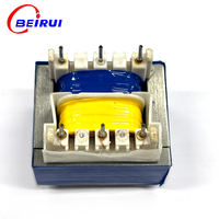 Transformateur d'isolation haute fréquence personnalisé BAIRUI EI35 36V double 18V 1W Alimentation SMPS BR35EI-0999A DIP Fil de cuivre Ferrite