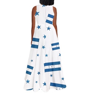 Honduras Drapeau Conception Femmes Robes Personnalité Style En Gros Marque Privée À Motifs Robes De Soirée Qualité Casual <span class=keywords><strong>D</strong></span> - Product Image 2