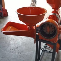 Machine à décortiquer et à polir le riz multifonctionnelle combinée, capable de traiter le riz, le maïs, les céréales et les grains, avec tamis vibrant