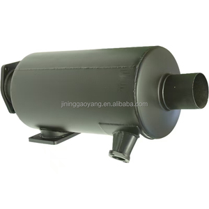 High Quality Original Bulldozer Spare Parts Exhaust Muffler 6710-13-5710 for Construction Machinery - Product Image 3