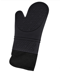 Gants de barbecue colorés résistants à la chaleur, gants de cuisine et de pâtisserie doux et doublés, résistants à la chaleur, antidérapants, gants de four en silicone - Product Image 1