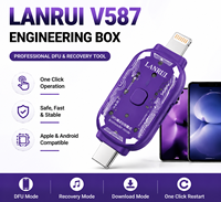 Boîte d'ingénierie de récupération DFU Lanrui V587 – Outil de réparation en un clic pour le flashage des téléphones mobiles iPhone et Android