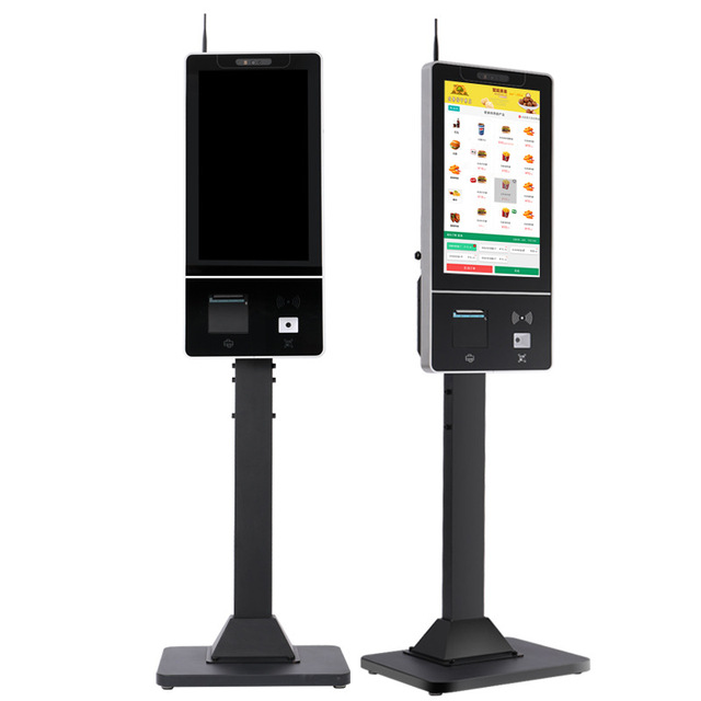 21.5/24/32 Self Checkout Service Kiosk Machine Digital Displays Android Touch Screen Interactive Bill Payment Terminal Kiosk
