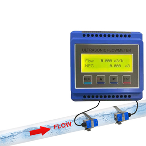 Dn20スマート水流メーター<span class=keywords><strong>Zigbee</strong></span>防食レール設置モジュラー超音波流量計センサーデジタル出力付き - Product Image 1