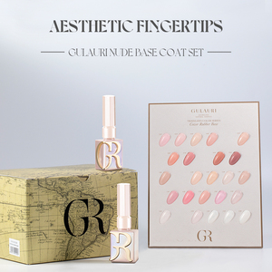 Gulauro Gel Polish Jelly <span class=keywords><strong>Nude</strong></span> Pink Skin Color Bulk <span class=keywords><strong>Nude</strong></span> 24 colori Nail Base Gel smalto per unghie Base in gomma Coat - Product Image 5