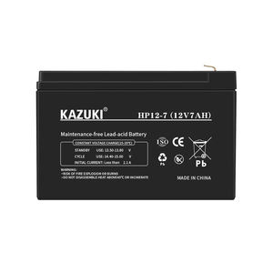 KAZUKI vente directe d'usine 12V7 plomb acide sans entretien Rechargeable <span class=keywords><strong>UPS</strong></span> batterie de stockage 12V batterie largement utilisée - Product Image 2