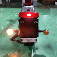 Sepeda Lipat Dewasa Standar PSE Jepang, Lampu Hijau 10-Inci, 36V 10.4Ah 500W, Peredam Kejut, Baterai Lepas Pasang, Rangka Aluminium Alloy