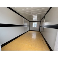 Casa Contenedor Plegable Tipo Z de 20 pies, Ahorro de Espacio, Alojamiento Temporal de Bajo Costo para Vivir