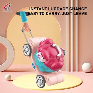 Chengji mode commode belle fille jouet 9 en 1 <span class=keywords><strong>dessin</strong></span> <span class=keywords><strong>projecteur</strong></span> table chariot semblant jouer préscolaire beauté et mode jouer - Product Image 4