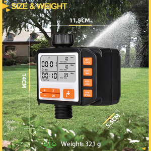 Temporizador de Riego Automático para Jardín con Pantalla Grande, Riego Inteligente Digital sin Baterías para Césped y Patio Exterior - Product Image 4