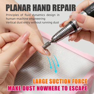 2025 hình vuông bụi móng tay máy hút bụi nghệ thuật hút bụi và màu trắng công suất cao làm móng bàn thu bụi - Product Image 5