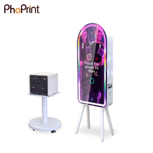 Phoprint Factory Price Magic Interactive Mirror <strong>Photo</strong> Booth With Software Wholesale - Product Image 5