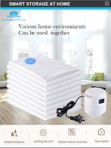 Le joint double couche réutilisable et longue durée empêche les fuites d'air, idéal pour les couettes, les oreillers, les draps et les sacs <span class=keywords><strong>sous</strong></span> <span class=keywords><strong>vide</strong></span>. - Product Image 6