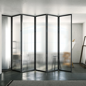 ประตูกระจกอลูมิเนียมบานเลื่อนแบบบางสำหรับบ้านและโรงแรมสำนักงาน - Product Image 2