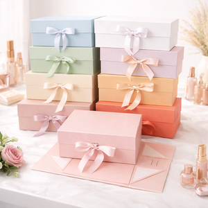 Caja de Embalaje Cosmético Personalizada Más Vendida, Caja Magnética Plegable de Una Pieza para Embalaje de Regalos de Belleza, Fabricante de Logotipos Personalizados - Product Image 3