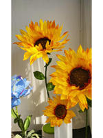 M-26 Fleurs personnalisées faites à la main, fleurs géantes en papier réalistes, arrangements de plantes d'intérieur, fleurs artificielles géantes réalistes