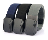 Boucle de ceinture tactique extérieure robuste en zinc de 1,5 po avec dégagement rapide, boucle à plaque de 38 mm pour ceintures en nylon