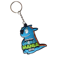 Porte-clés en caoutchouc personnalisé Porte-clés en PVC souple Souvenir promotionnel Logo personnalisé Cadeau Événement d'entreprise Cadeau en vrac Vente en gros