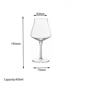 TEKU Tasse à bière fine Super Cool Transparent Crystal Bar <span class=keywords><strong>Verre</strong></span> de dégustation Pinte moderne pour boire du vin et de la bière Logo personnalisé - Product Image 2