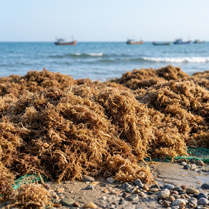 Algas Sargassum Secas de Vietnam, Etiqueta OEM, Precio Competitivo, Volumen a Granel, Aplicación Estándar de Exportación para Agricultura - Product Image 3