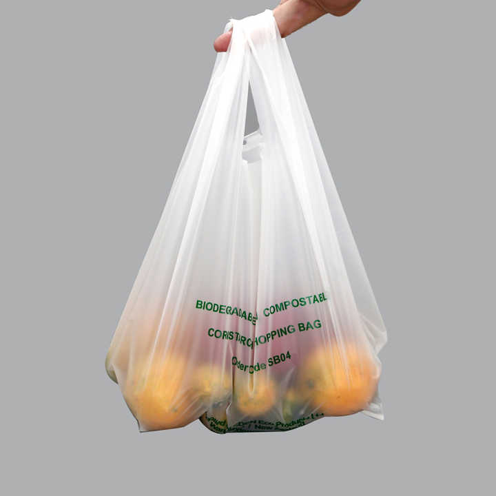 Factory Direct HDPE T-Shirt Shopping Bags Economical PE Plastic