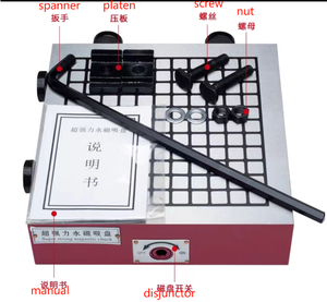 Fraiseuse CNC 150*150 avec table magnétique <span class=keywords><strong>aimants</strong></span> pneumatiques industriels pour mandrin de puissance de forage PCB - Product Image 1