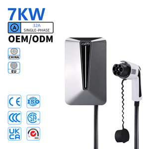 Nouvelle borne de recharge murale AC EV LONGLI, directement de l'usine, 7kW 11kW 22kW Type <span class=keywords><strong>2</strong></span> avec RFID WiFi, station de recharge intelligente pour la maison - Product Image 4