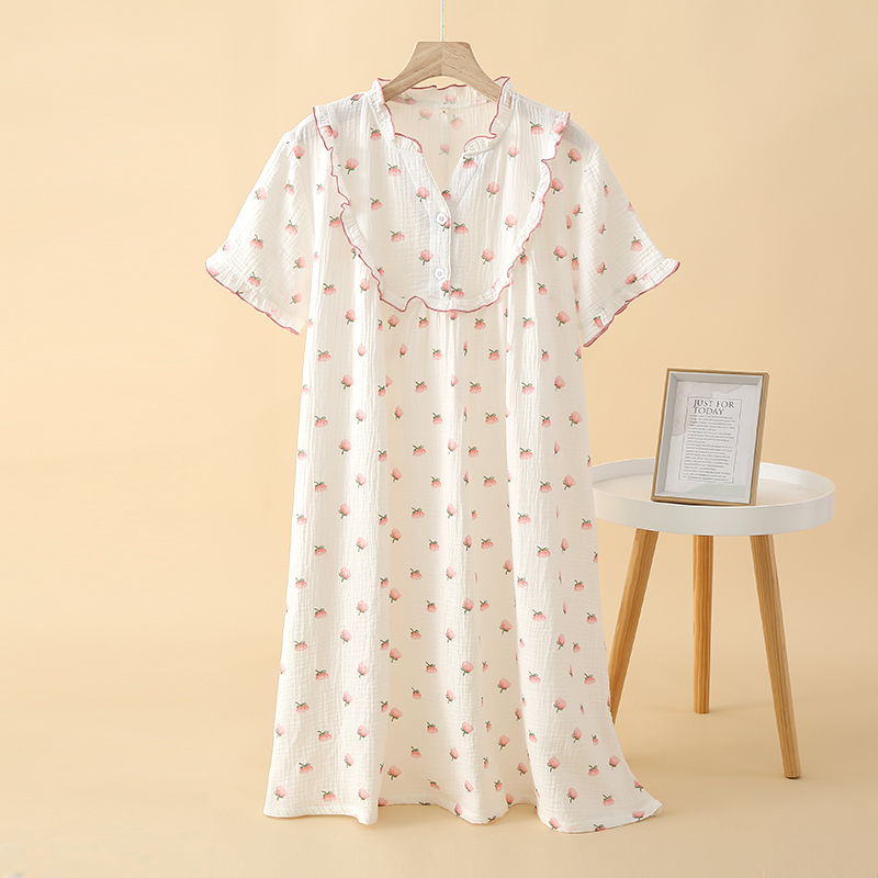 Wholesale Cotton Knit Nightdress Breathable & Comfortable | Alibaba.com