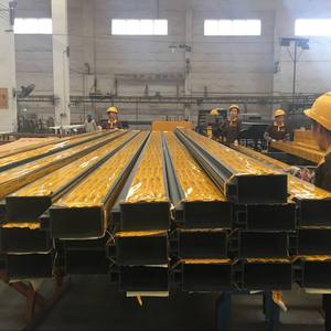 एल्यूमीनियम लकड़ी अनाज यू आकार प्रोफ़ाइल एकीकृत छत एल्यूमीनियम बाधक वर्ग ट्यूब के लिए सजावट - Product Image 5