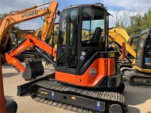 Mini-excavatrice d'occasion Hitachi ZX50 à vendre à Shanghai, d'occasion, d'origine japonaise, excavatrice hydraulique à chenilles de petite taille - Product Image 3