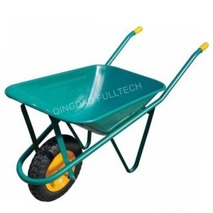 Carretilla de Construcción con Tanque Galvanizado, Carretilla Italiana para Jardín, Carriola con Tina en Lámina Zincada de 70 Litros - Product Image 5
