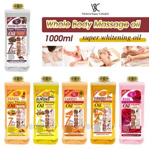 1000ml Papaya Natural Original 7 DÍAS SUPER WHITENING OIL Series Corrector de manchas oscuras Antienvejecimiento Aceite de oro de masaje de alta calidad - Product Image 4